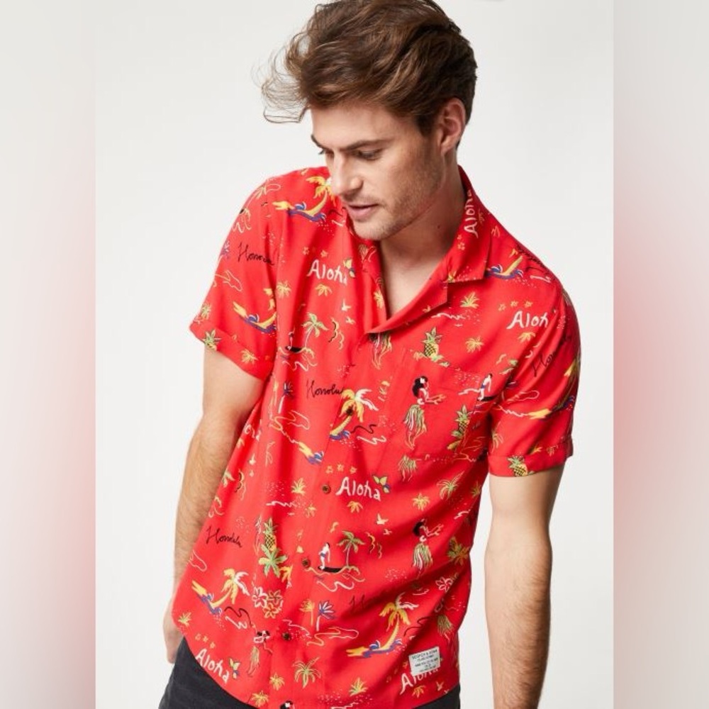 Scotch & Soda Hawaii Aloha Paradise Shirt